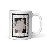 The Queen Silhouette Distressed Graphic Mug, Mugs, $ 17.50, A Moment Of Now™